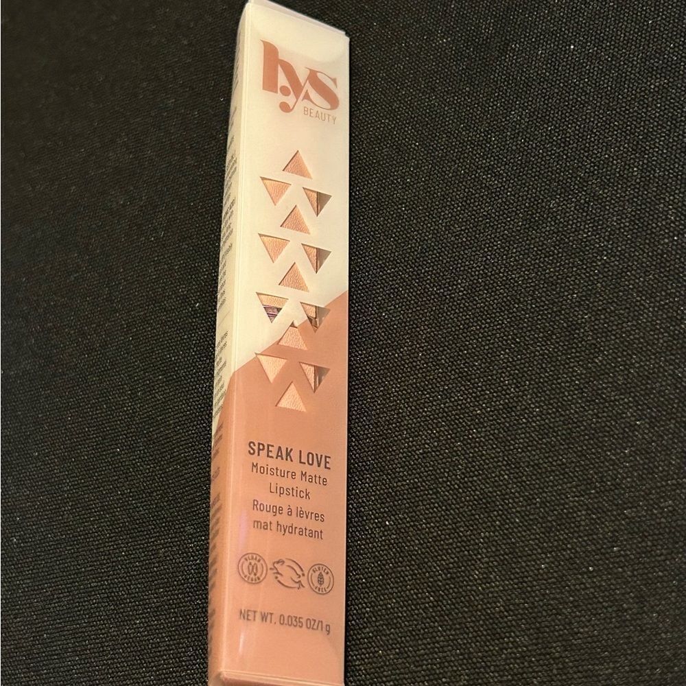 🦋 LYS SPEAK LOVE MOISTURE MATTE LIPSTICK DESIRED (Reddish Brown Lipstick) New - Picture 2 of 9